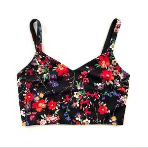 Express Floral Crop Top